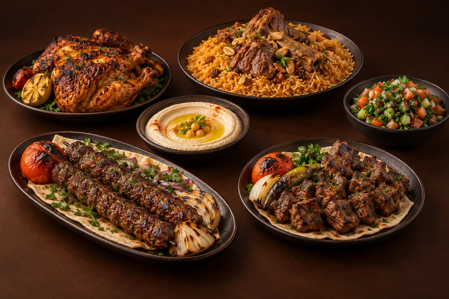 تشكيلة أطباق شواية بلادي